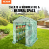 VEVOR Walk-in Green House, 4.6 x 4.6 x 6.6 ft