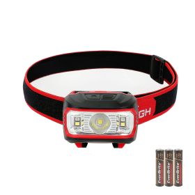 Hyper Tough 300-Lumens LED Battery Powered Adjustable Headlamp with 5 Modes