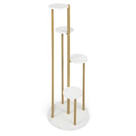 4-Tier 48.5 Inch Metal Plant Stand