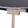 Outsunny Folding Camping Cot for Adults with Carry Bag, Black