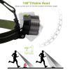 Rechargeable Headlamp 20000 Lumen LED Headlight 6 Modes Headlamp