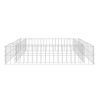 Gabion Raised Bed Galvanized Steel 39.4"x39.4"x7.9"