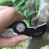 Pocket Mini Knife With Vintage Skull Design; Outdoor Camping Survival Tactical Knife; Necklace Keychain EDC Tool