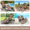 Outdoor Folding Zero Gravity Reclining Lounge Chair