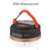 Camping Tent Lantern Light IP65 Waterproof Magnetic Absorption USB Rechargeable